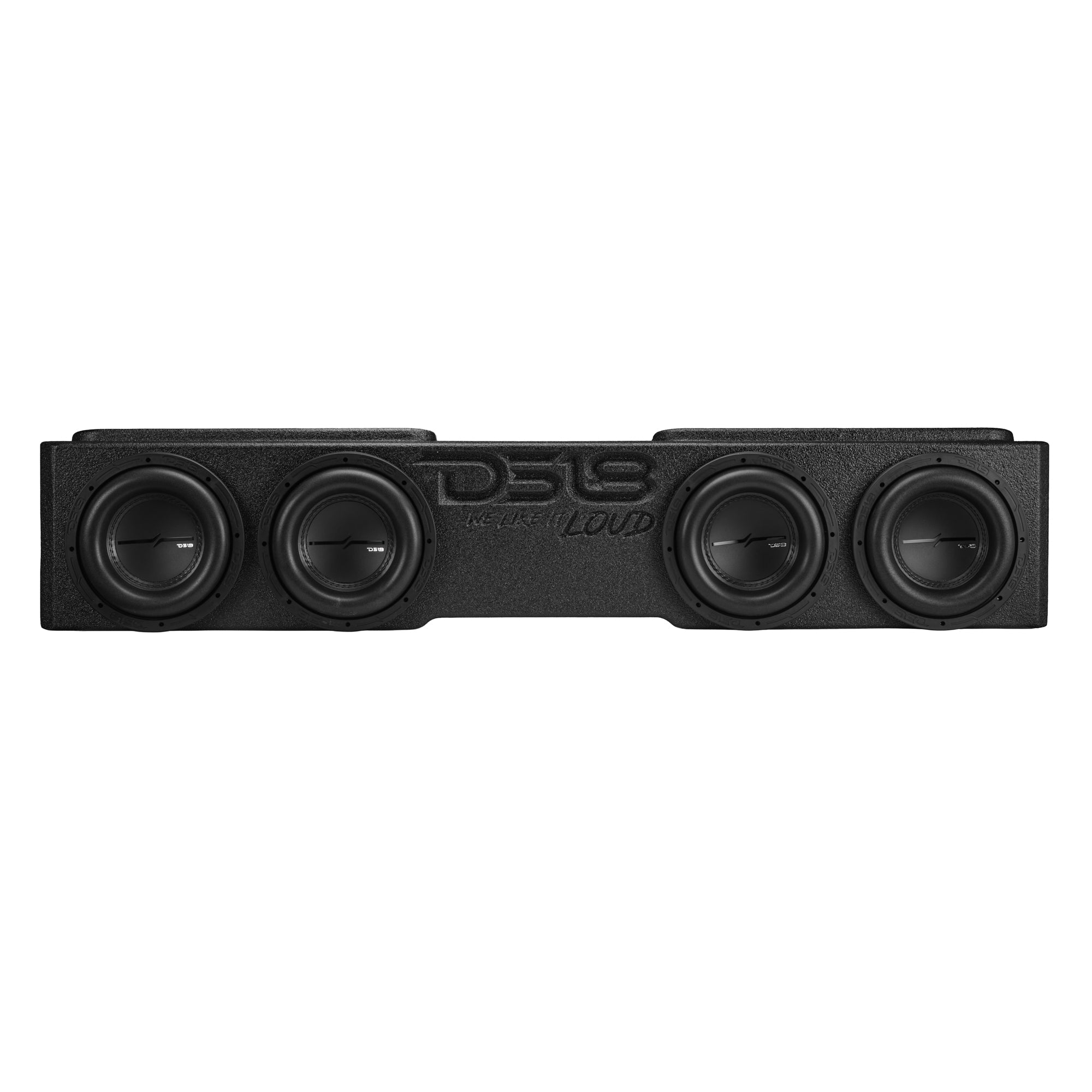 Loaded 4 x 8" Subwoofer Enclosure for Chevy/GMC Crew Cabs (2007-2026) and Ford F-150/Super Duty Crew Cabs (2009-2026)