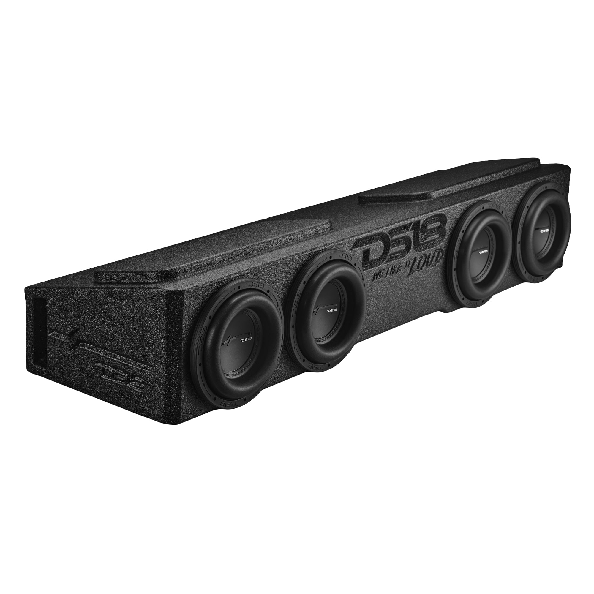 Loaded 4 x 8" Subwoofer Enclosure for Chevy/GMC Crew Cabs (2007-2026) and Ford F-150/Super Duty Crew Cabs (2009-2026)