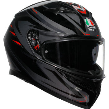 AGV K3 Helmet - Syth - Black/Red - Medium 2118381004-021-M