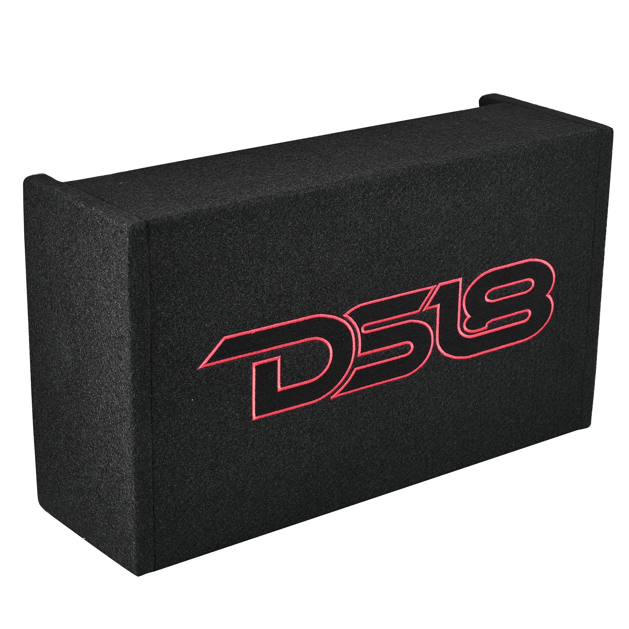 10" Loaded Amplified Shallow Down Fire Subwoofer Enclosure 250 Watts Rms