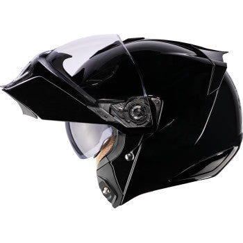 ICON Threshold™ Modular Helmet - Solid - Gloss Black - XL 0100-2815