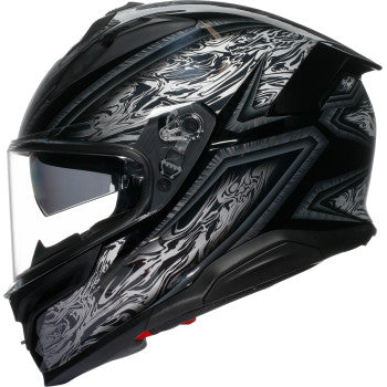 AGV K7 Helmet - Damascus - Black/Silver - Medium 0101-17973
