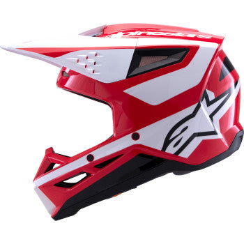 ALPINESTARS SM3 Helmet - Heat - Gloss Red/White/Black - 2XL 8301026-3126-XXL