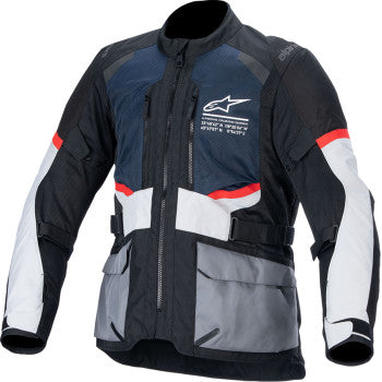 ALPINESTARS Andes Air Drystar® Jacket - Deep Blue/Black/Ice Gray - Large 3207924-7029-L