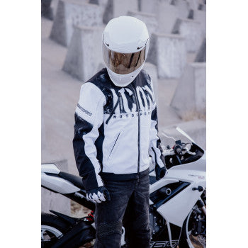 ICON Merc3 Anomaly™ Jacket - White - Large 2820-7925