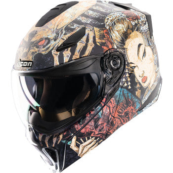 ICON Threshold™ Modular Helmet - Odokuro - Black - XL 0100-2718
