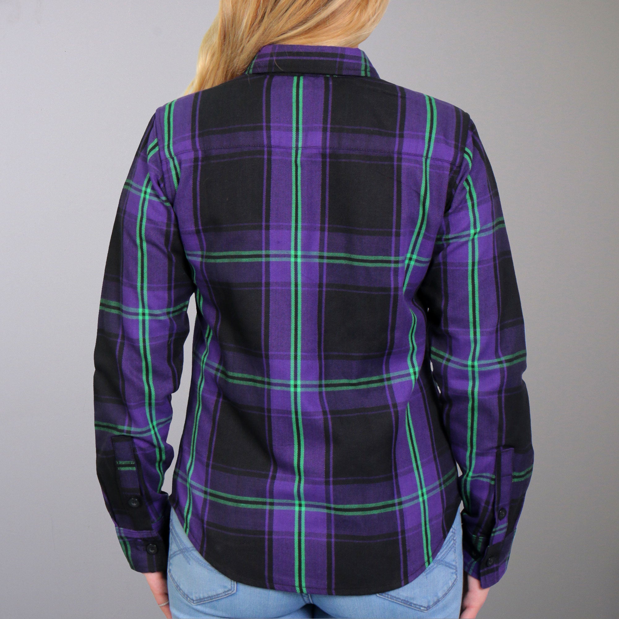 FLL3006 Ladies 'Voodoo' Flannel Long Sleeve Shirt