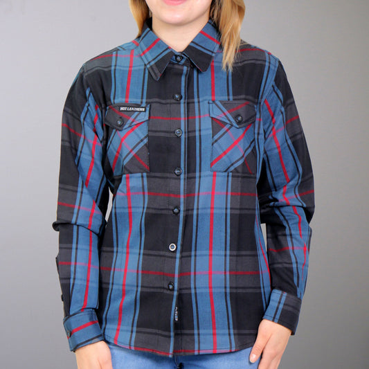 FLL3007 Ladies 'Long Live The King' Flannel Shirt