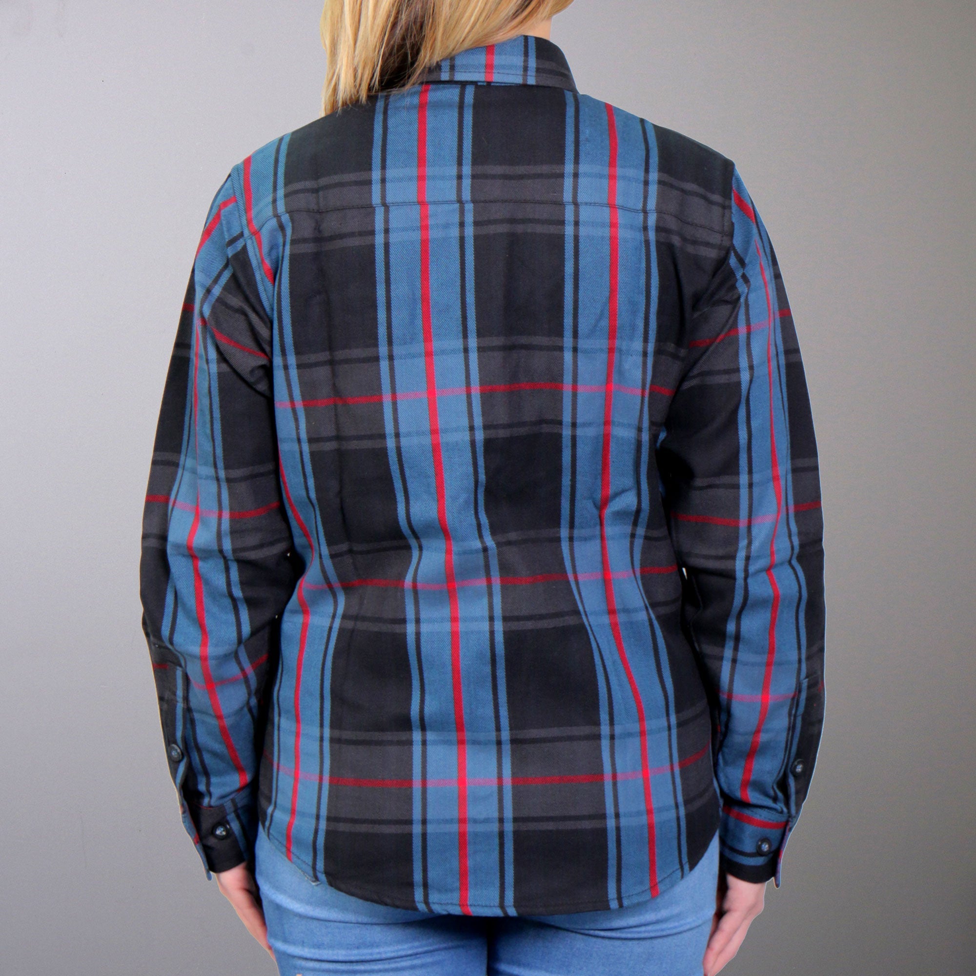 FLL3007 Ladies 'Long Live The King' Flannel Shirt