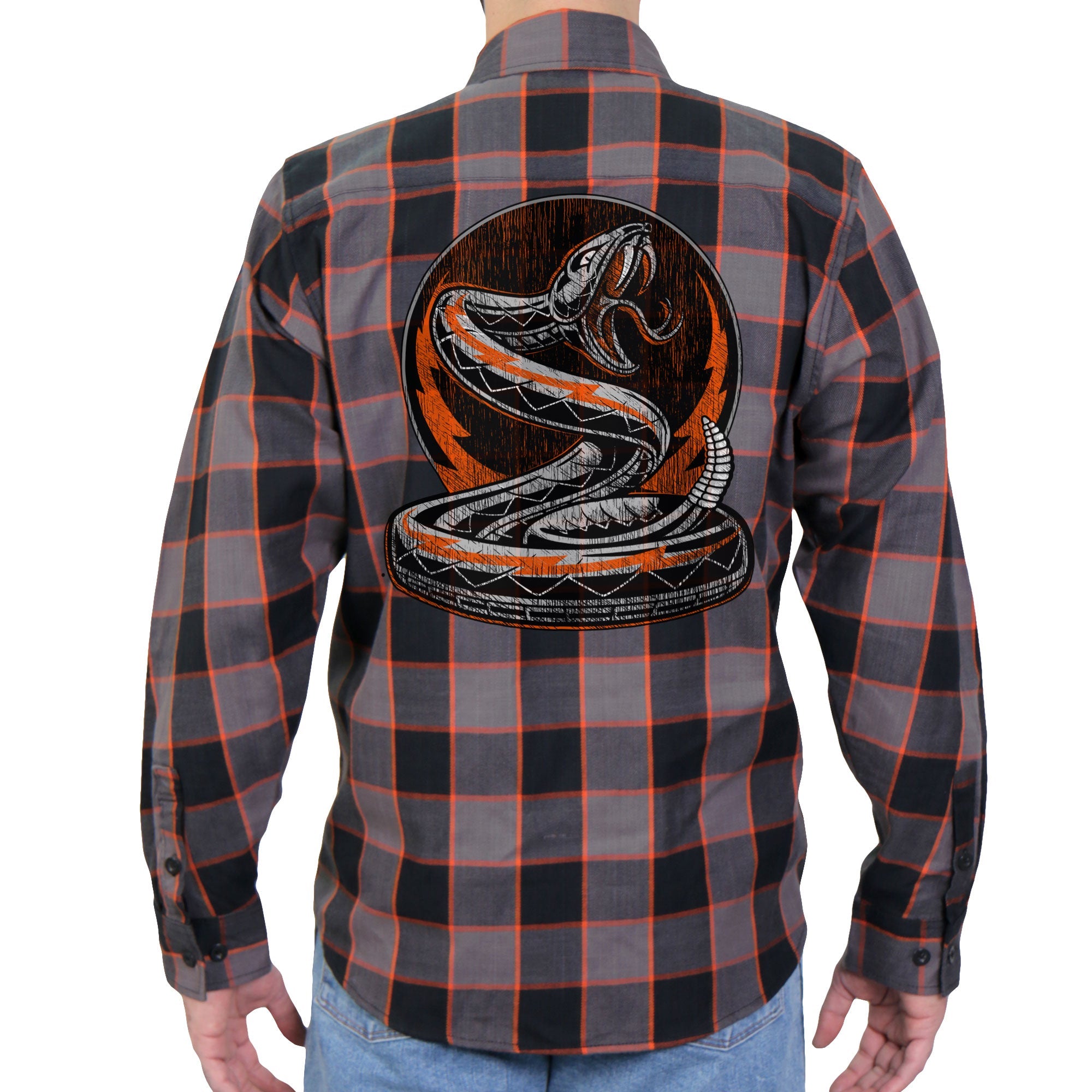 FLM2111 Men's 'Rattler' Flannel Long Sleeve Shirt