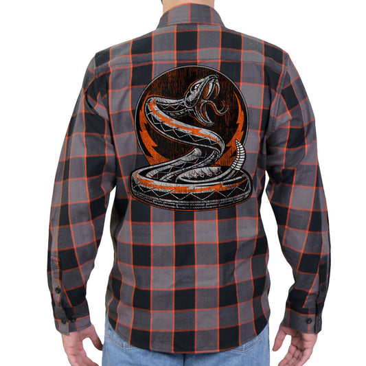 FLM2111 Men's 'Rattler' Flannel Long Sleeve Shirt