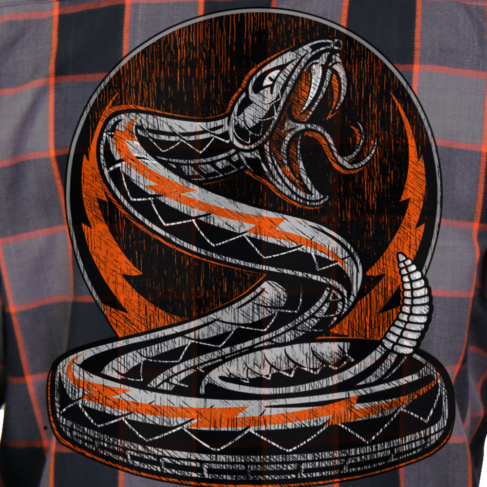 FLM2111 Men's 'Rattler' Flannel Long Sleeve Shirt