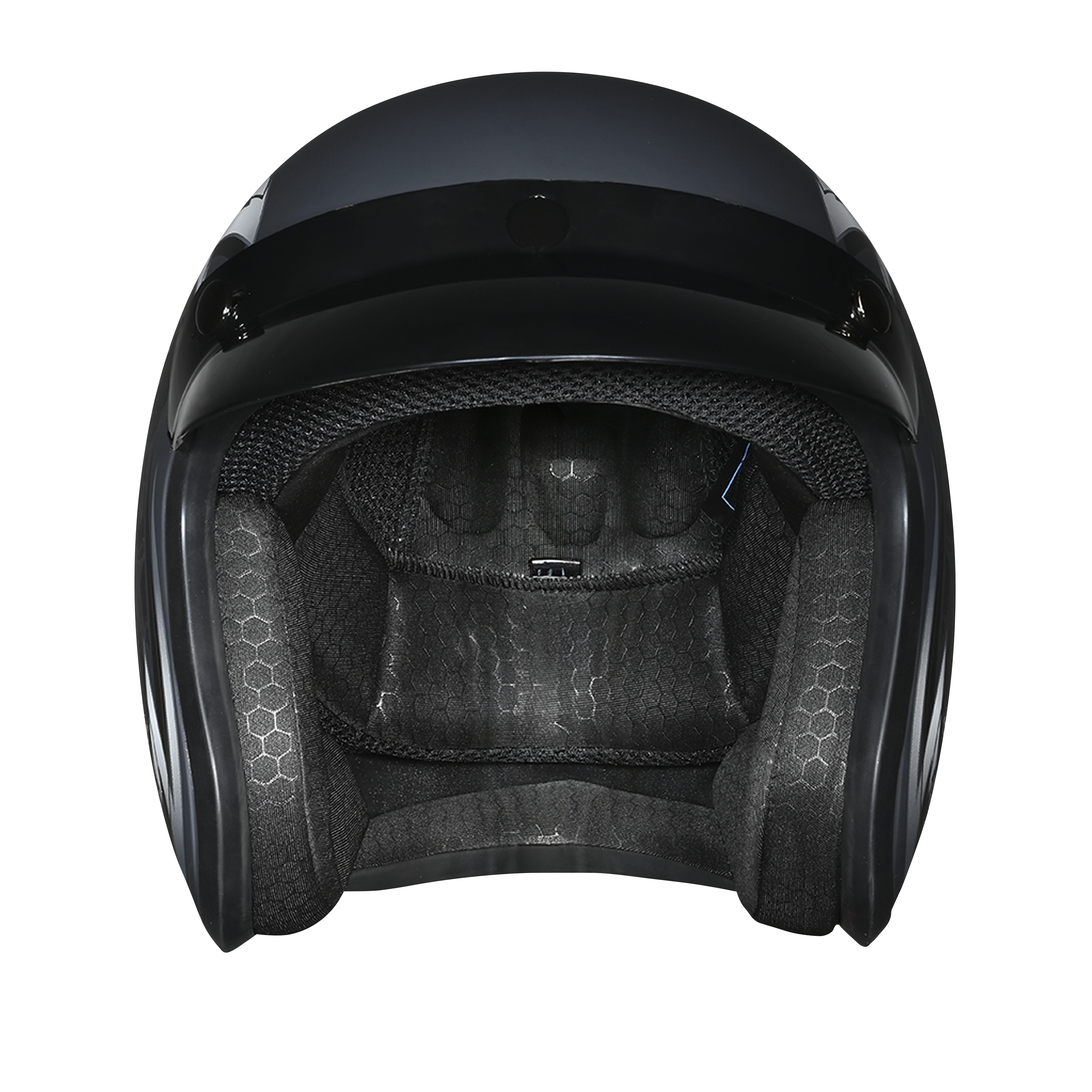 DOT Approved Daytona Cruiser Open Face Motorcycle Helmet - Men, Women & Youth - With Visor & Graphics - W/ Wild Soul