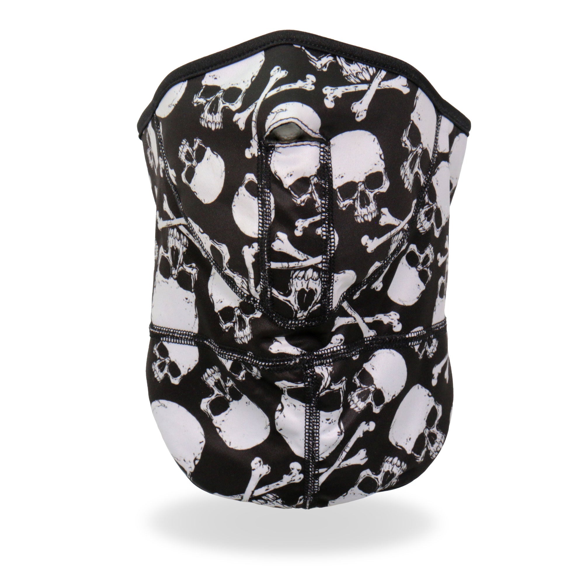 FWC2003 Skull and Crossbones Face Wrap Neck Warmer