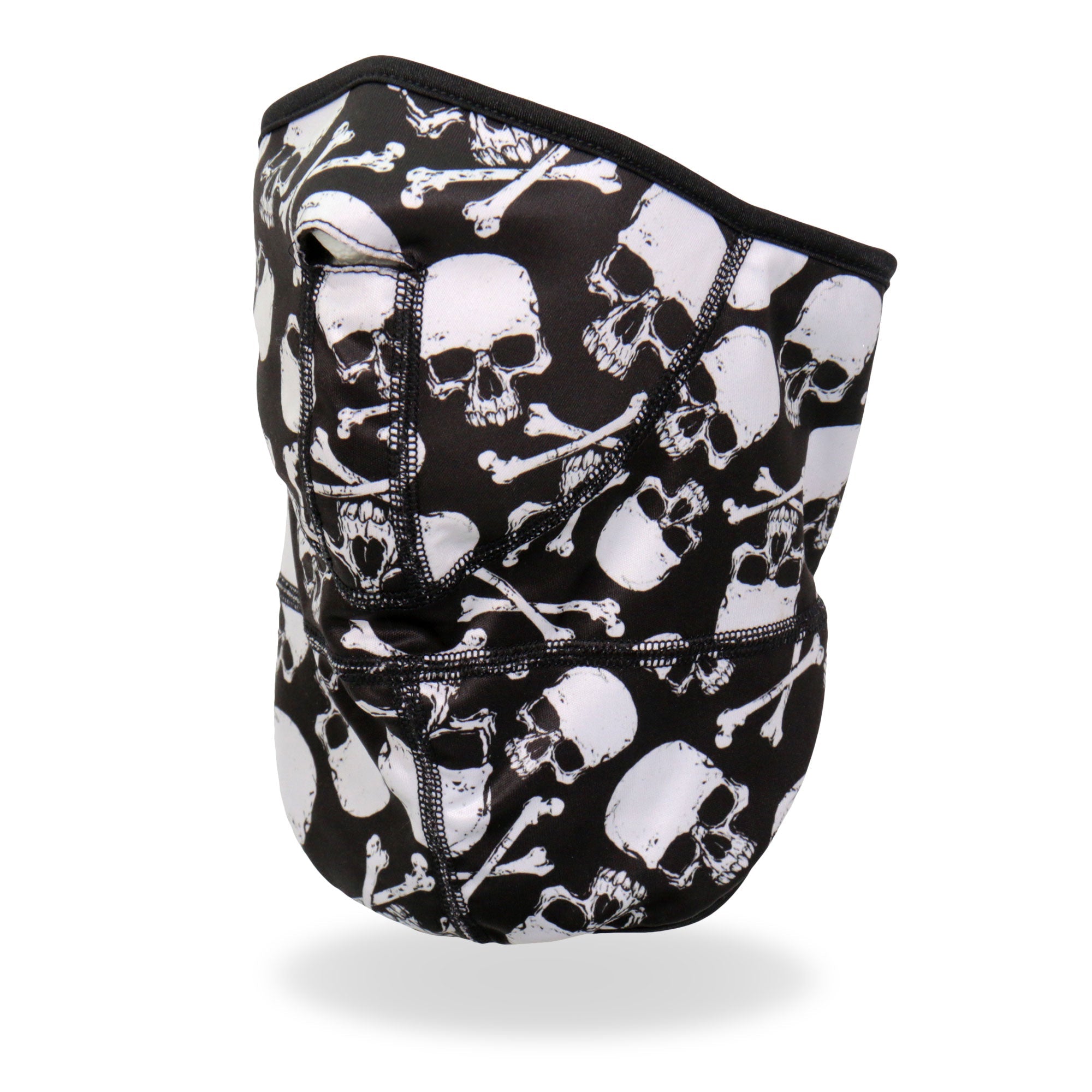 FWC2003 Skull and Crossbones Face Wrap Neck Warmer