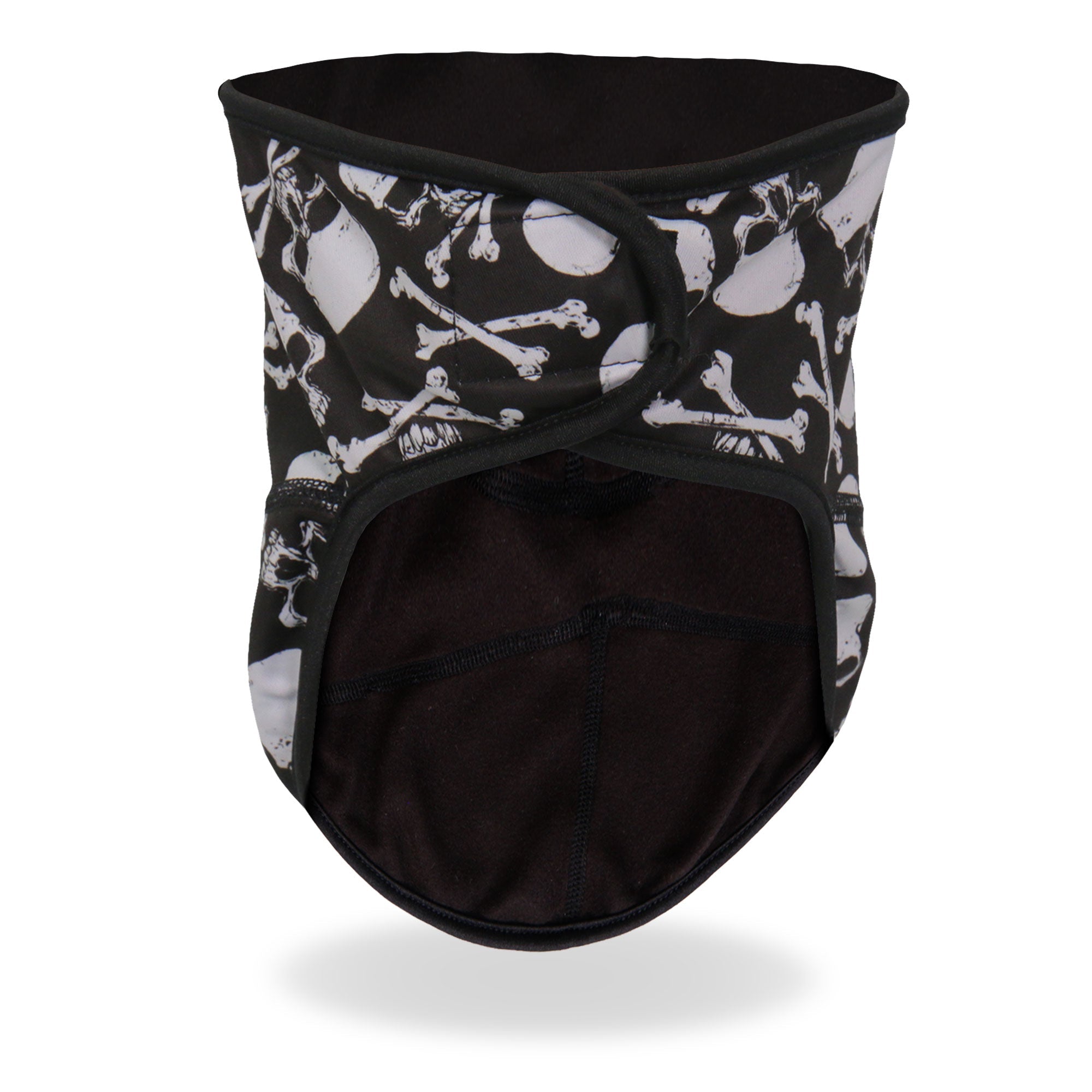 FWC2003 Skull and Crossbones Face Wrap Neck Warmer