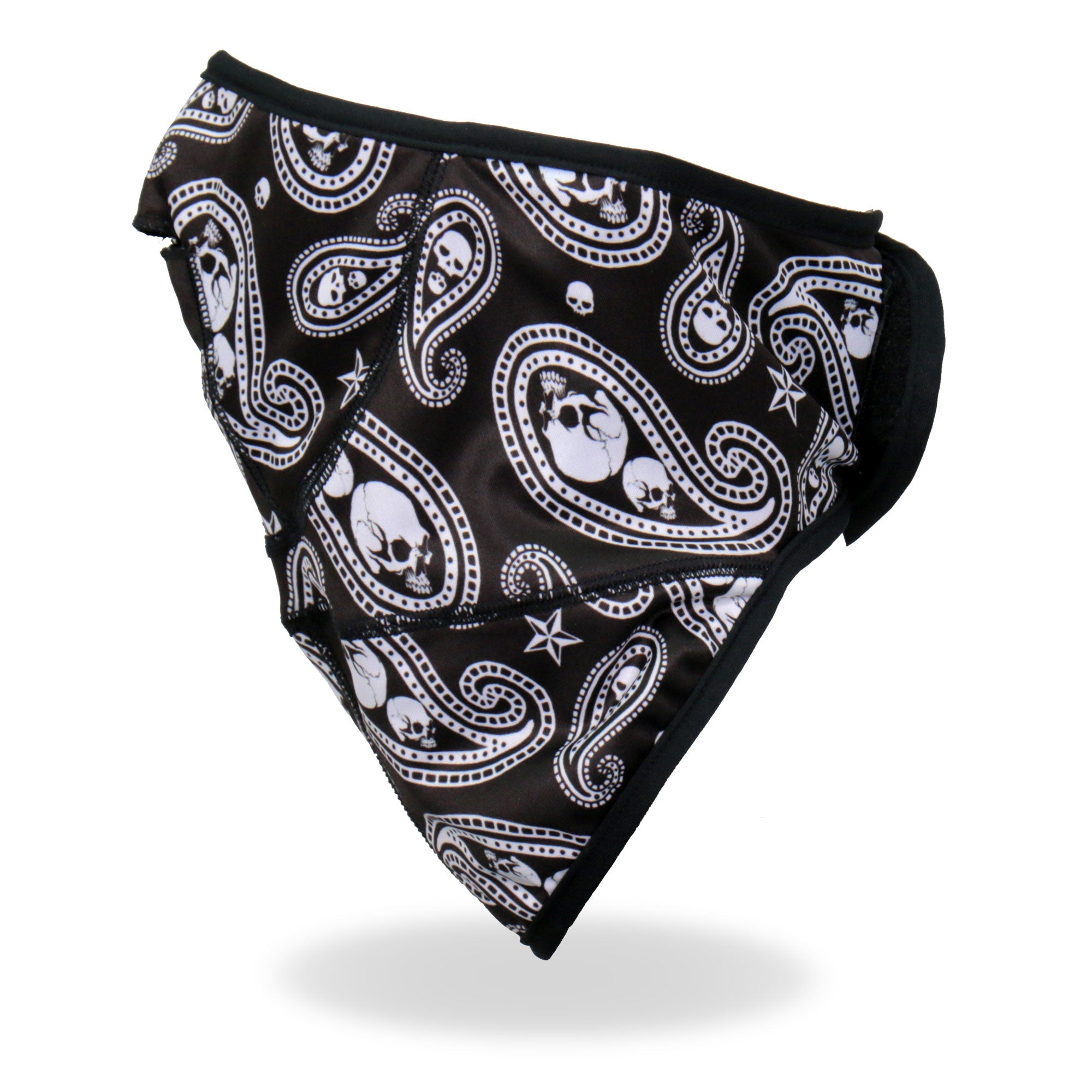 FWC2005 Paisley Skull Face Wrap Neck Warmer