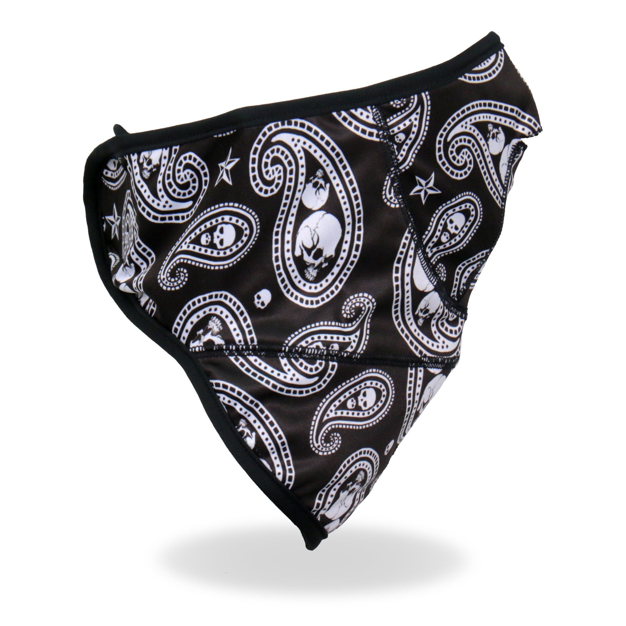 FWC2005 Paisley Skull Face Wrap Neck Warmer