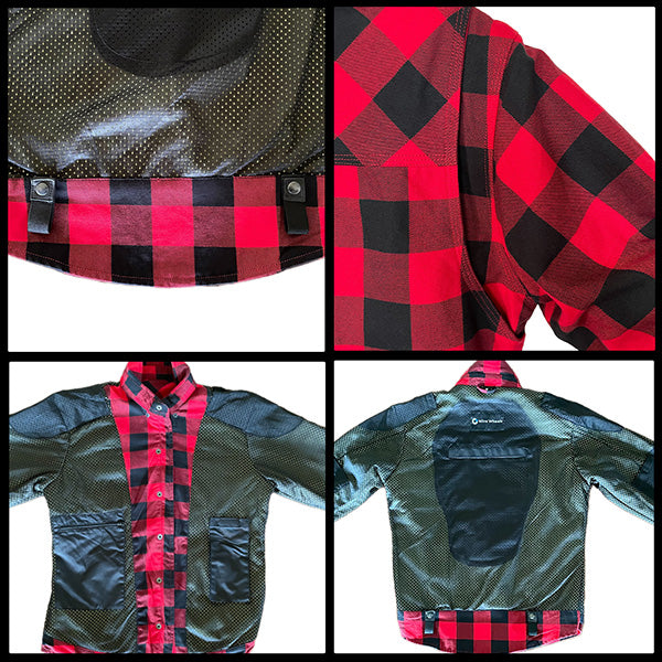 Women's Winx Armored Moto Flannel