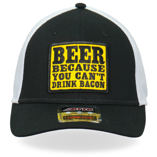 GSH1024 Can't Drink Bacon Trucker Hat