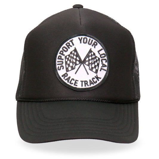 GSH1027 Support Your Local Race Track Trucker Hat