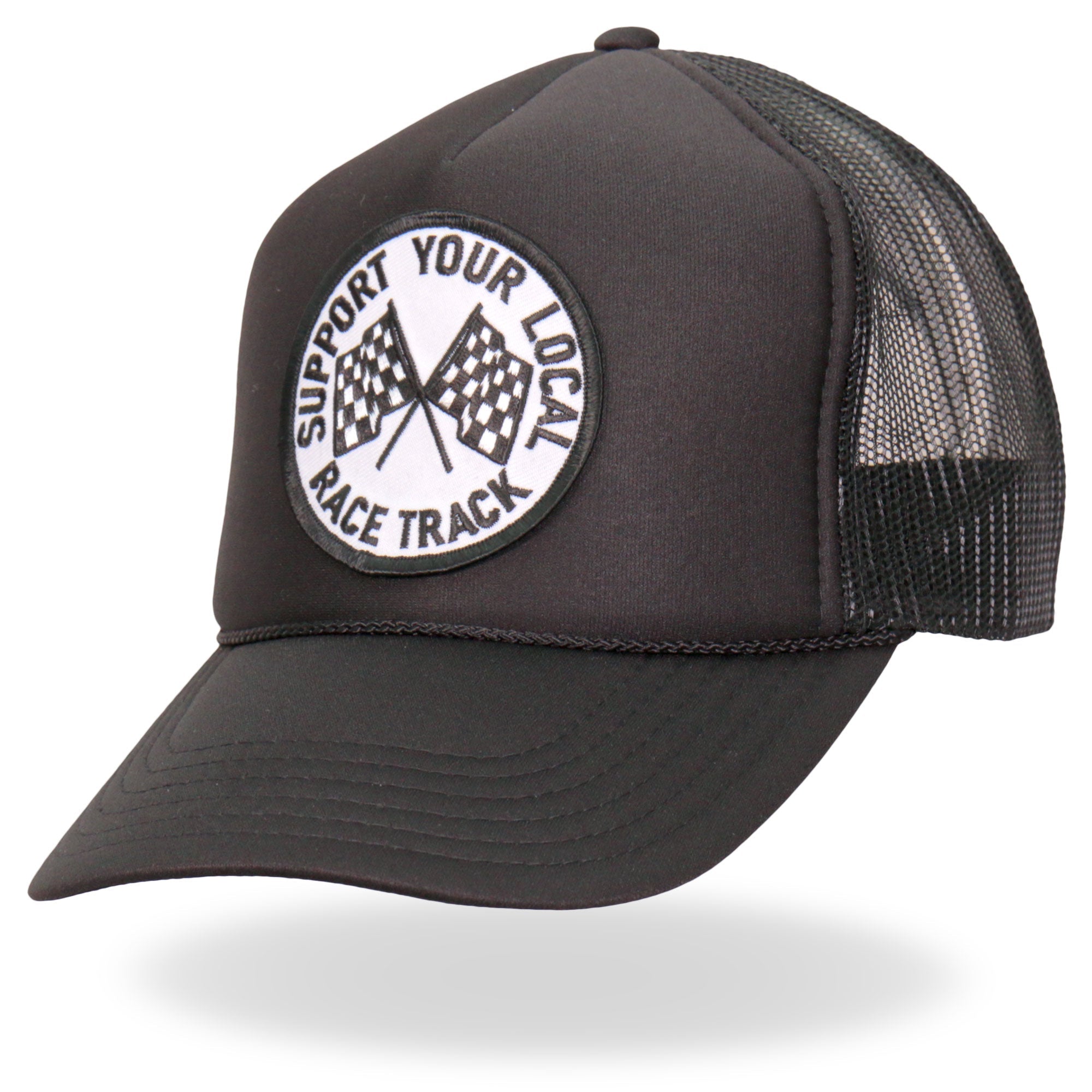 GSH1027 Support Your Local Race Track Trucker Hat