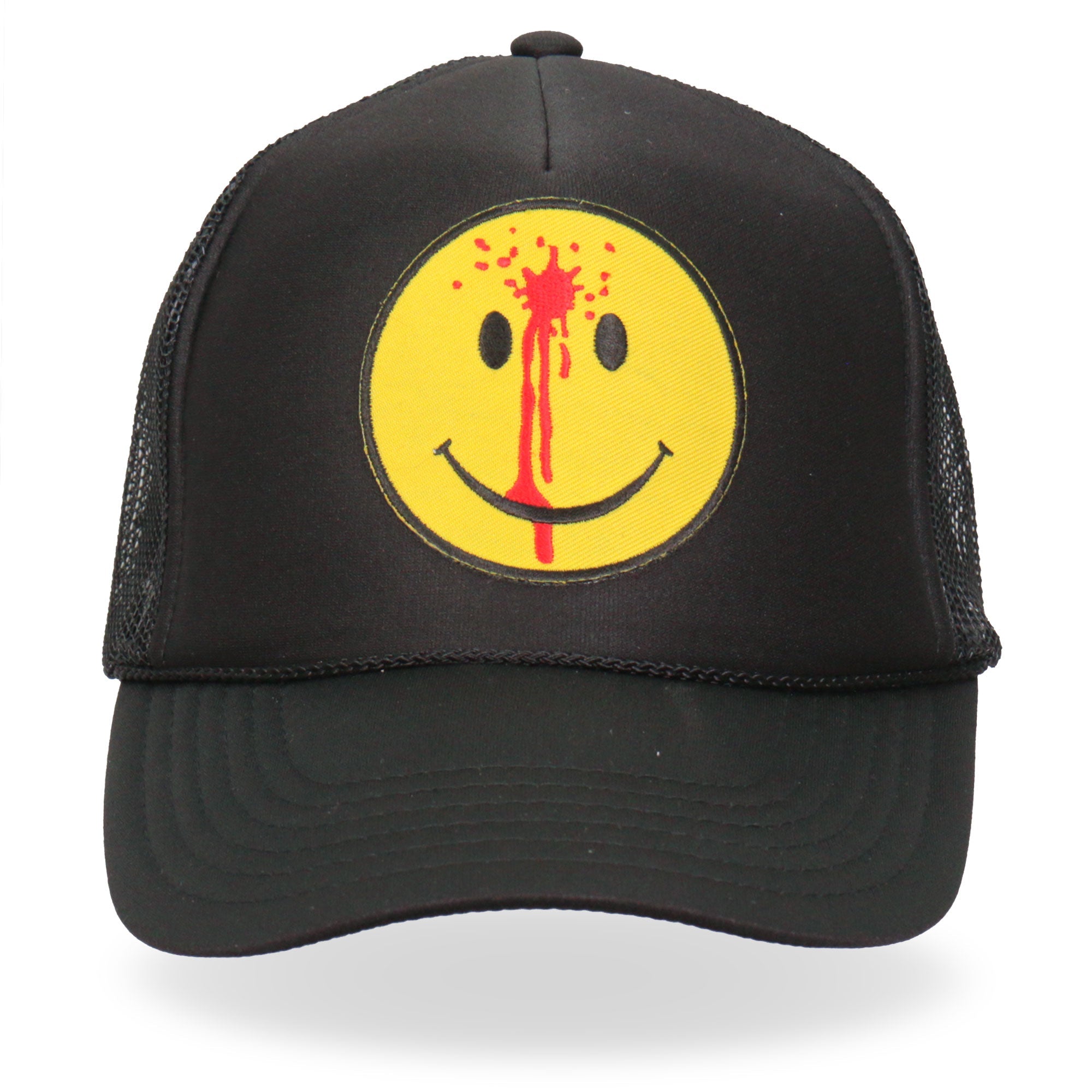 GSH1028 Smiley Face Bullet Trucker Hat