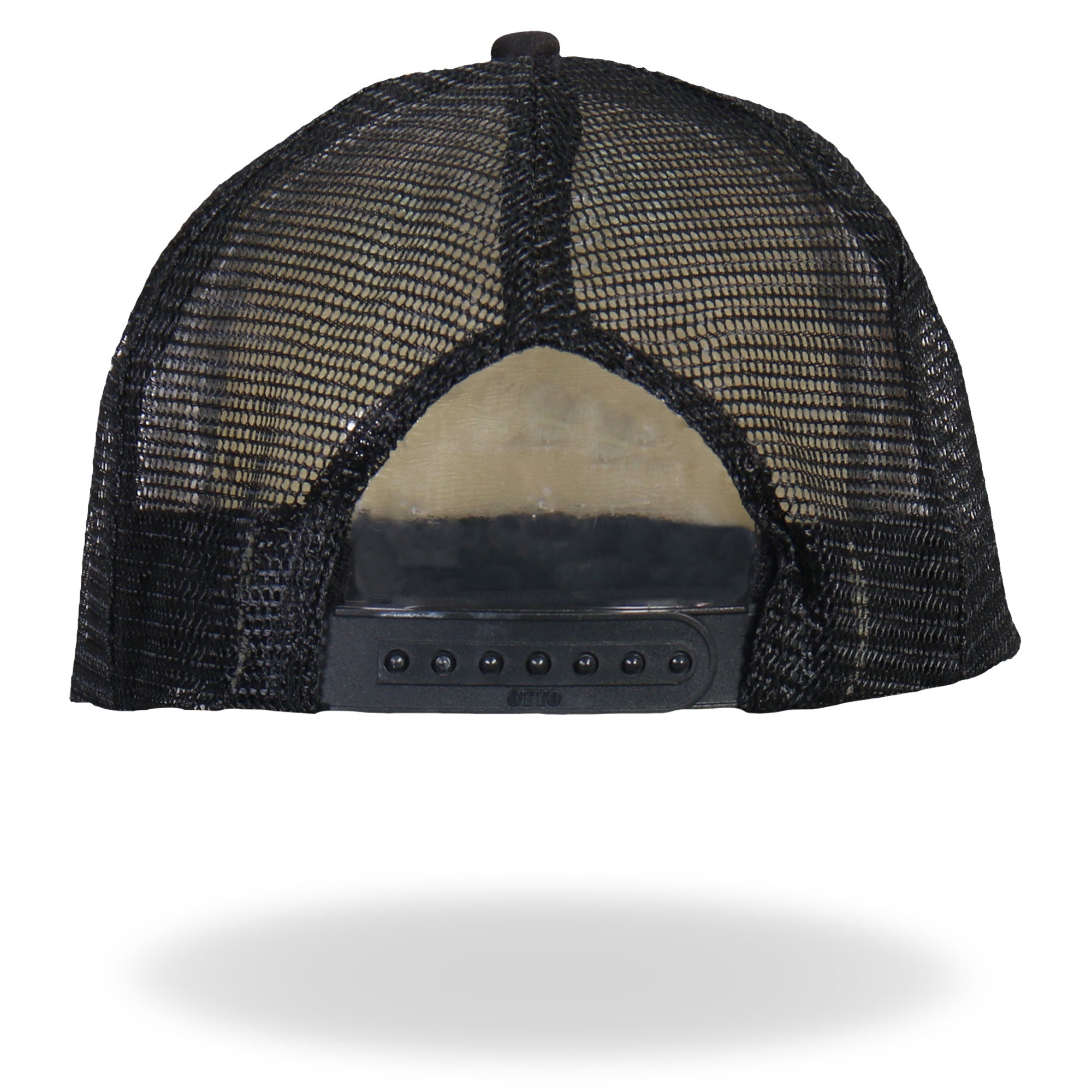 GSH1028 Smiley Face Bullet Trucker Hat