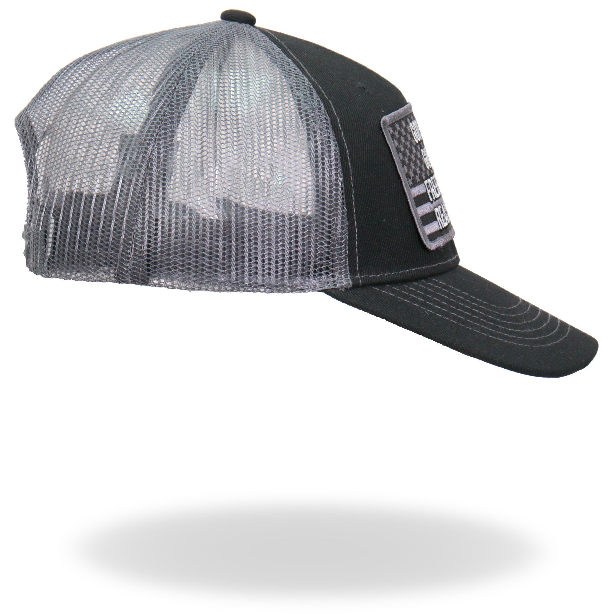GSH1032 God Fearing Gun Trucker Hat