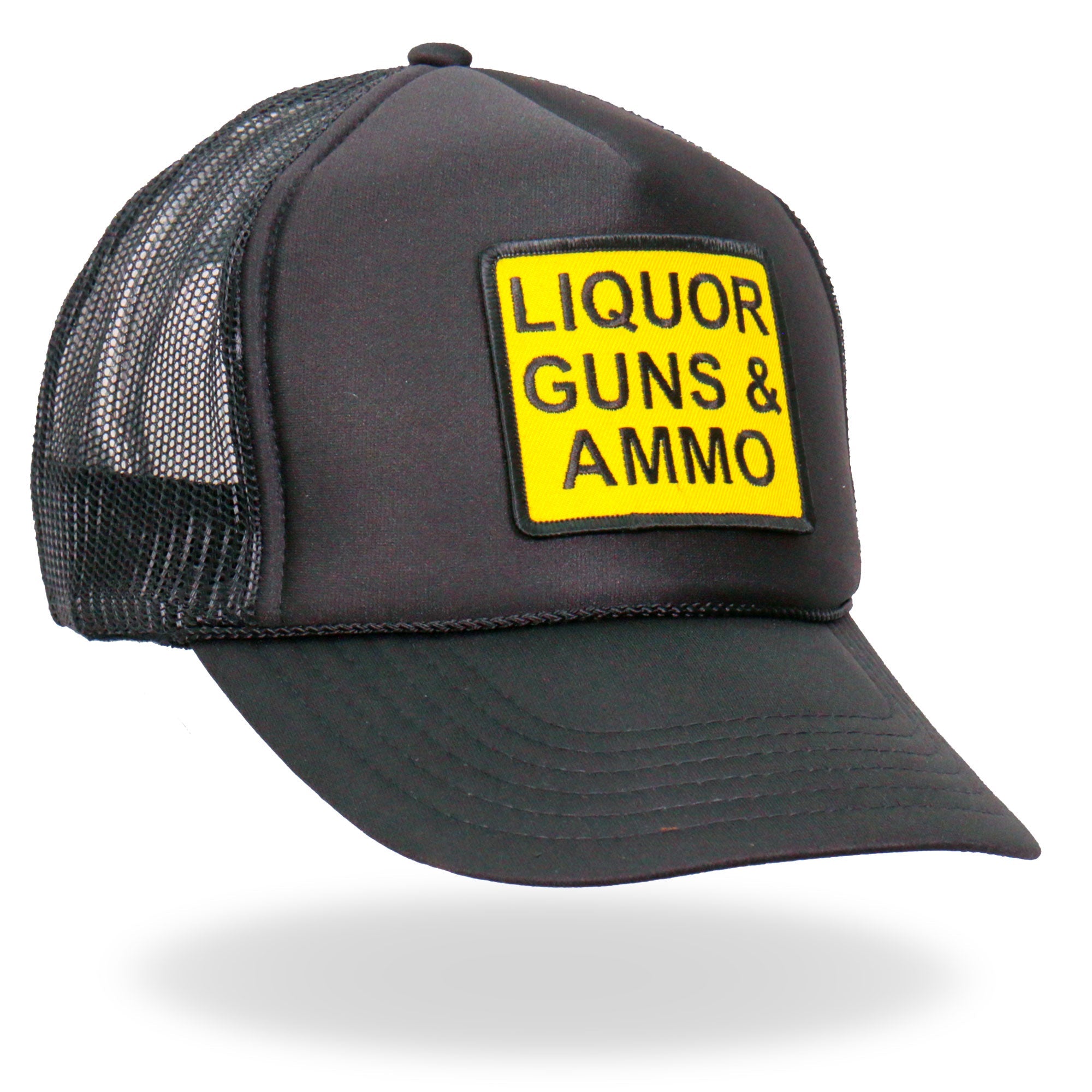 GSH1033 Liquor Guns Ammo Trucker Hat