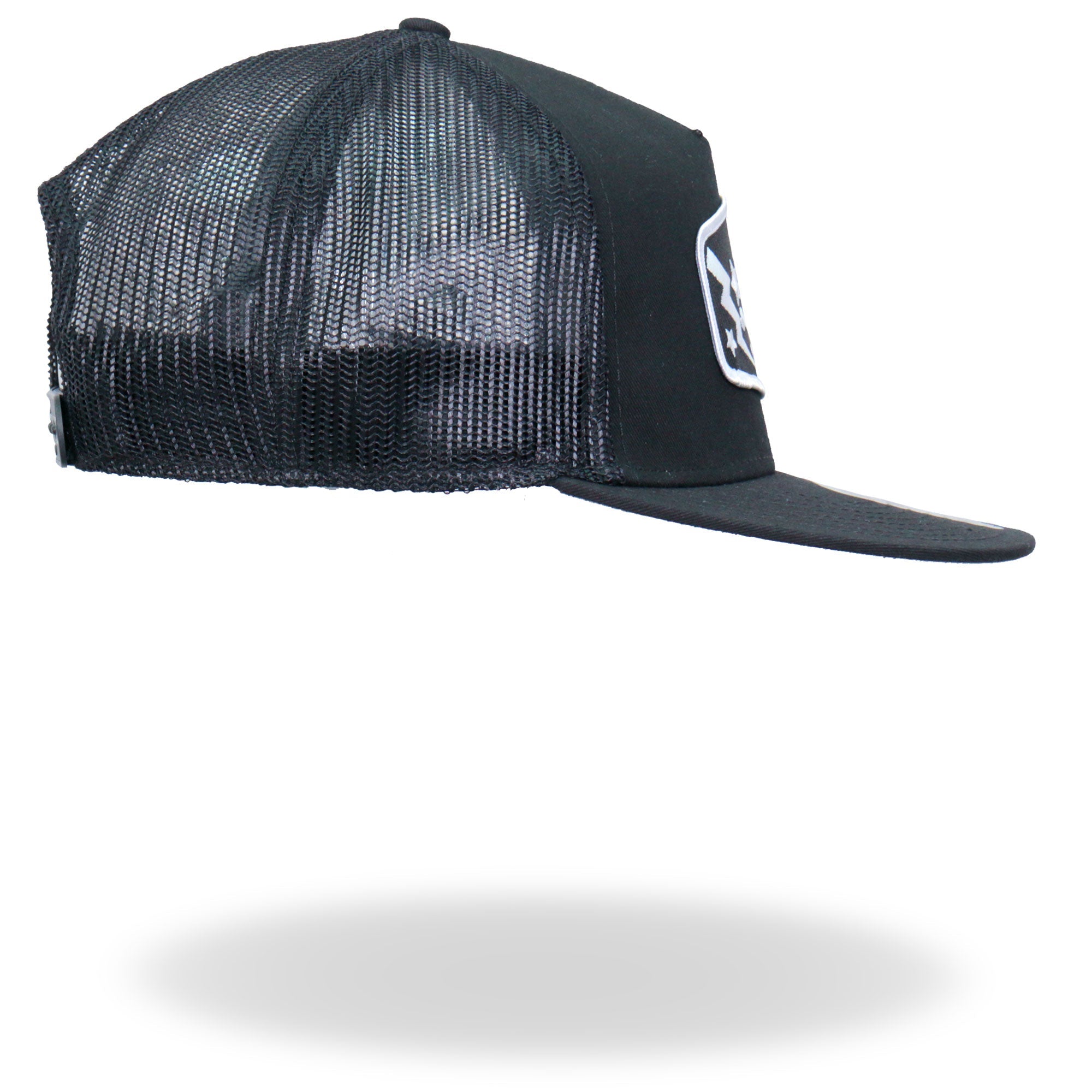 GSH2018 Skull Bolts Snapback Hat