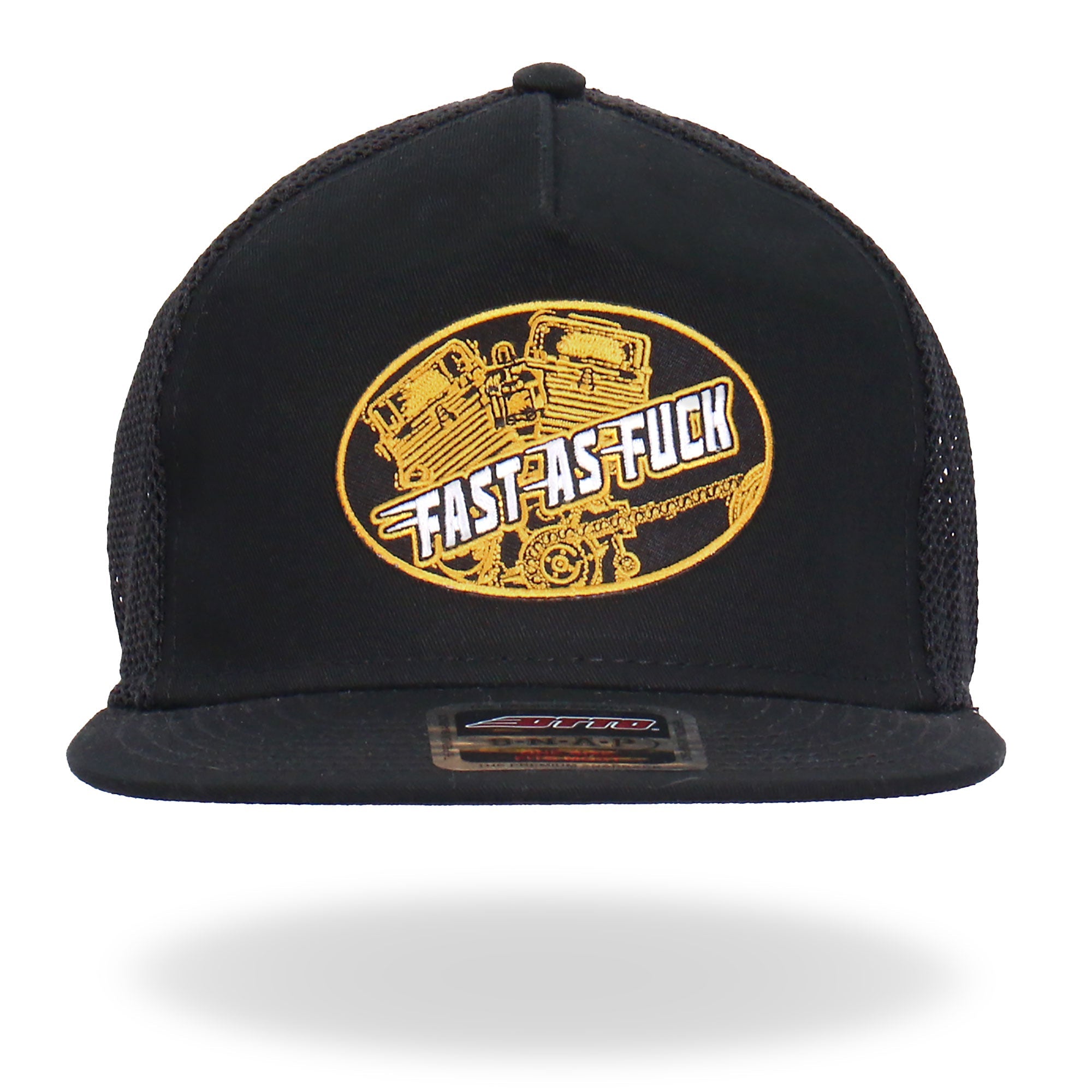 GSH2027 Black Fast As Fuck Snapback
