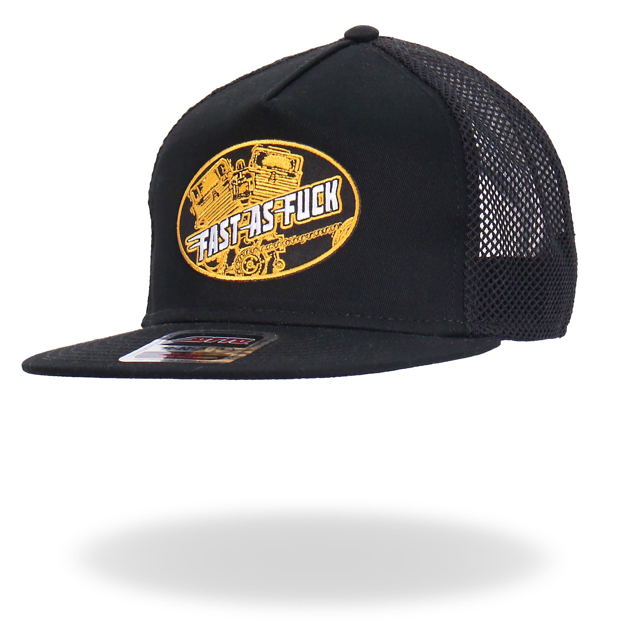 GSH2027 Black Fast As Fuck Snapback
