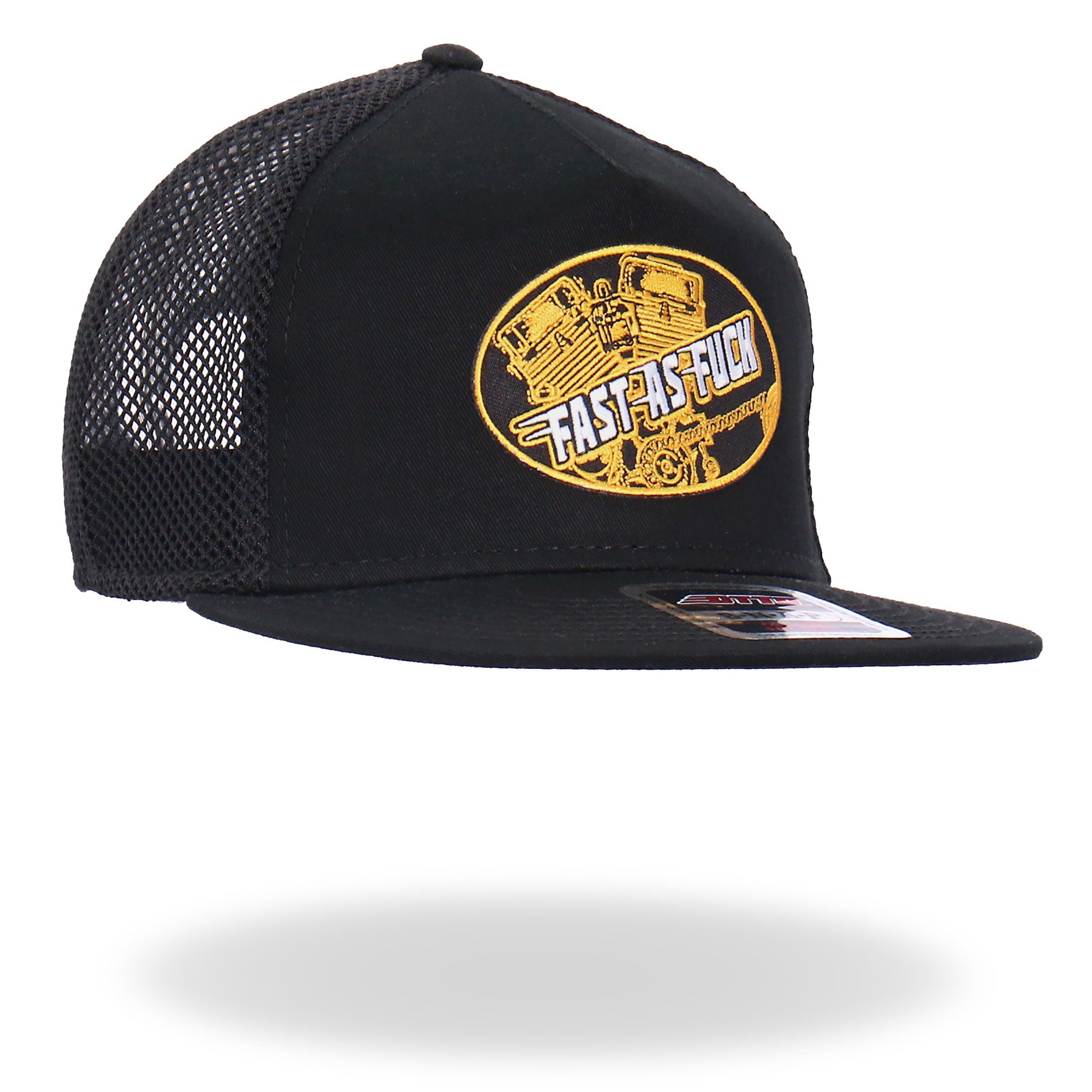 GSH2027 Black Fast As Fuck Snapback