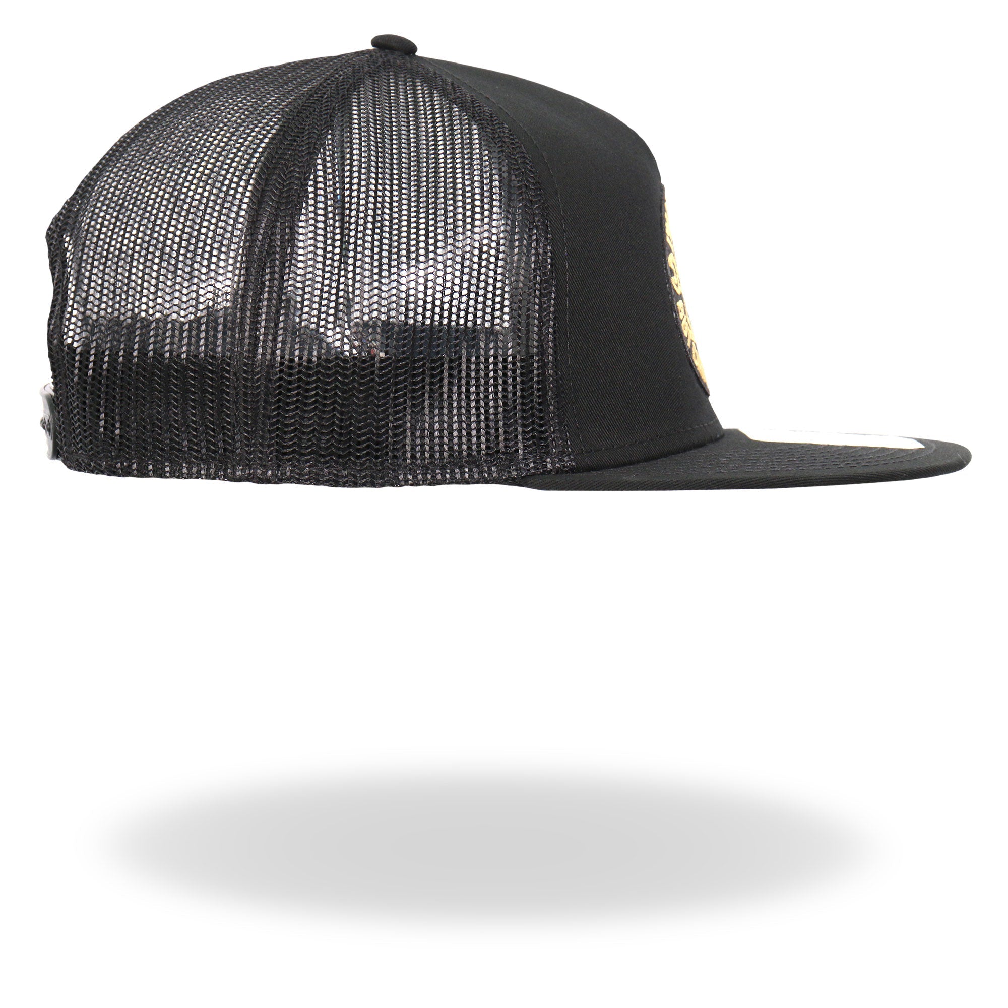 Black Yellow And White Mechanic Can't Fix Stupid Snapback Hat GSH2036