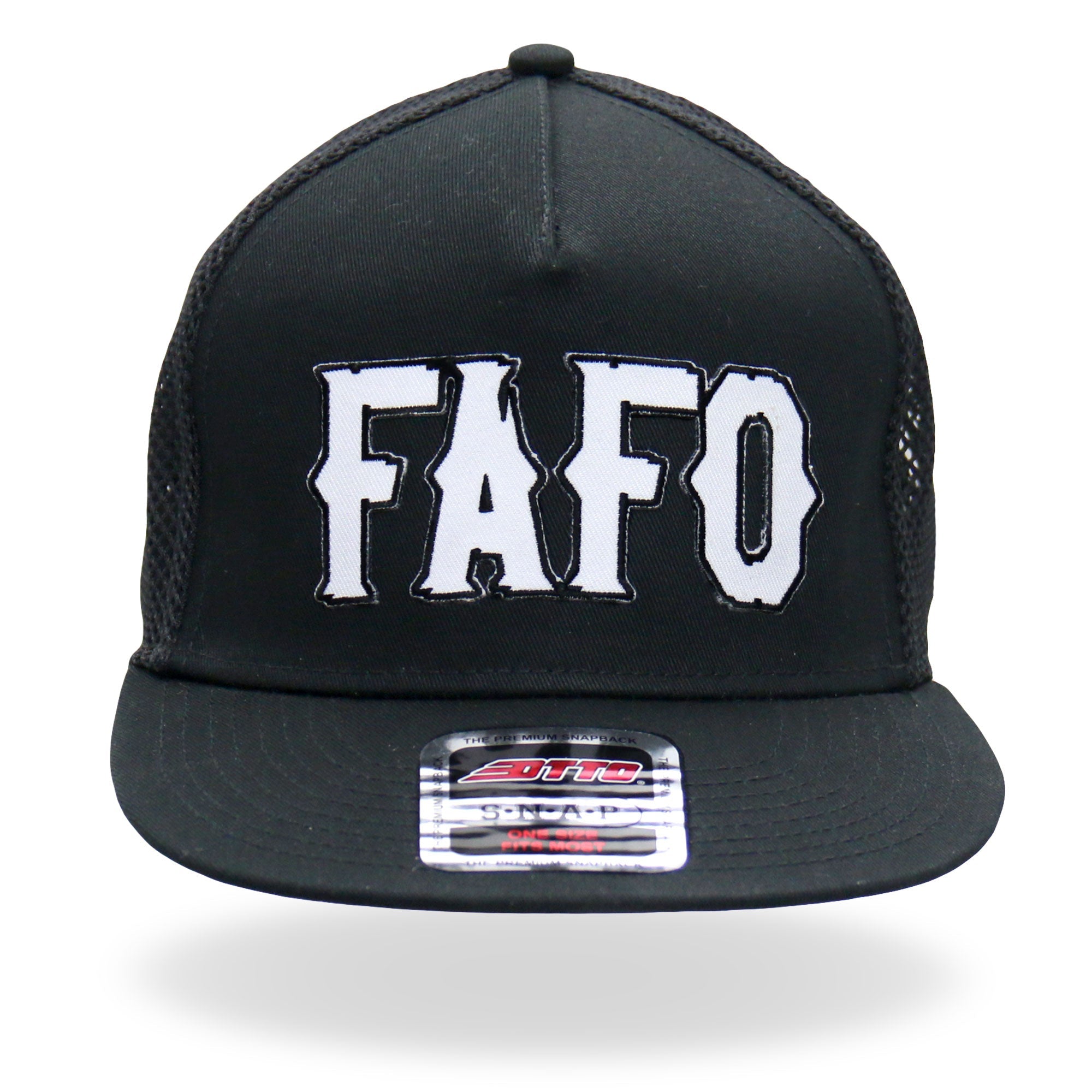 FAFO Snapback Hat with Under Bill Print GSH4005