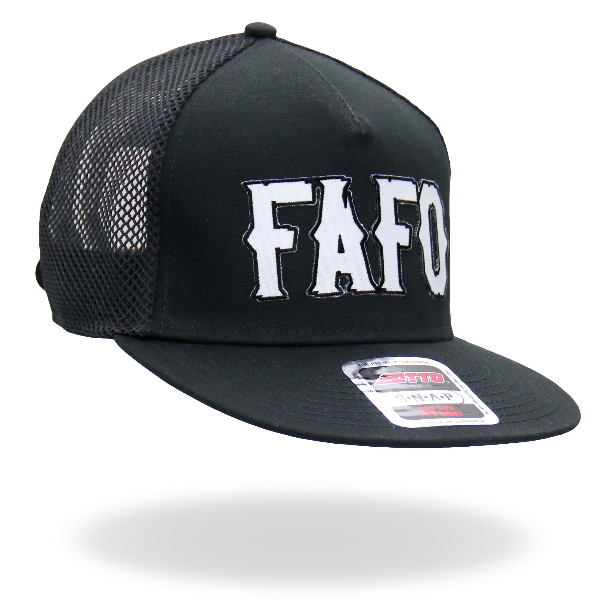FAFO Snapback Hat with Under Bill Print GSH4005