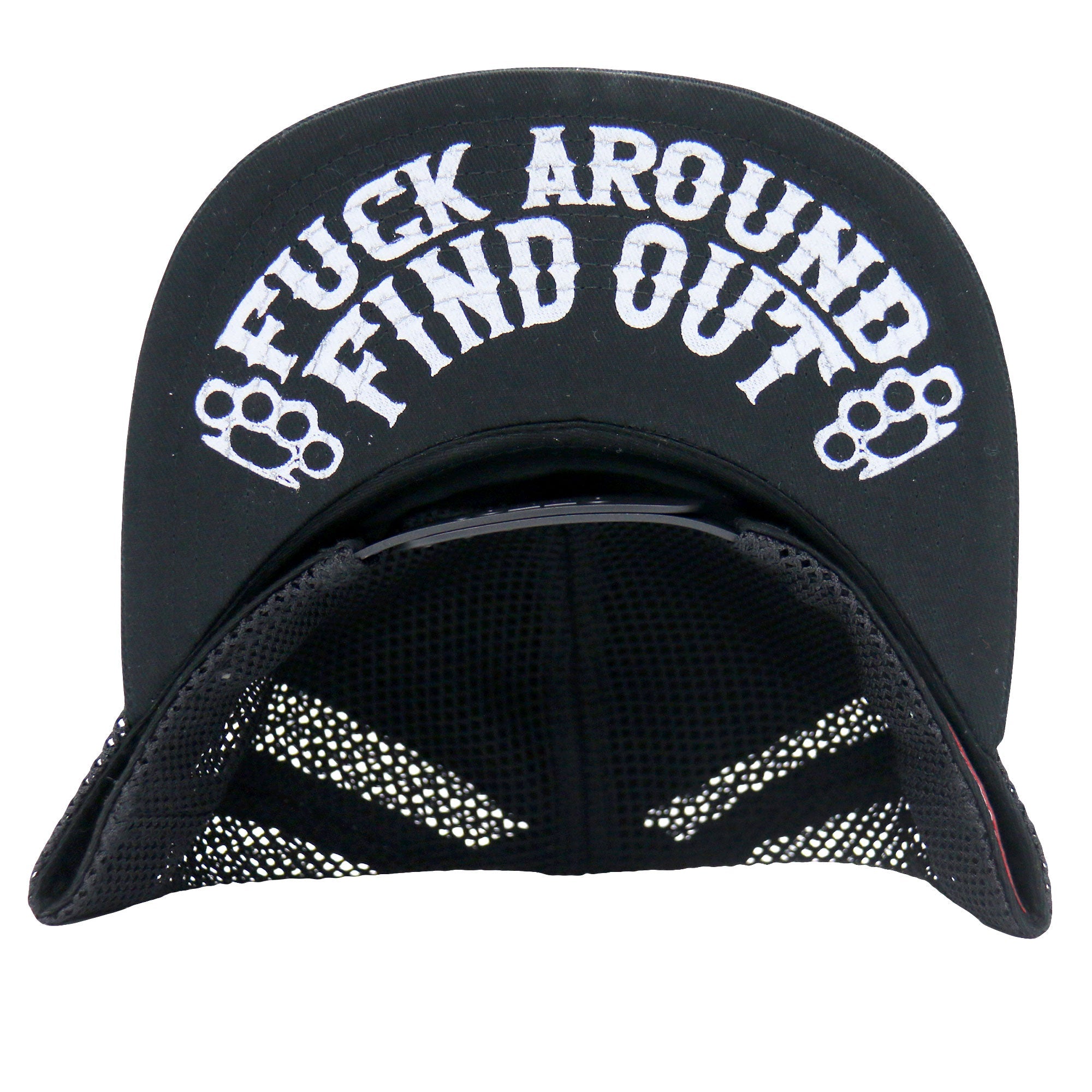 FAFO Snapback Hat with Under Bill Print GSH4005