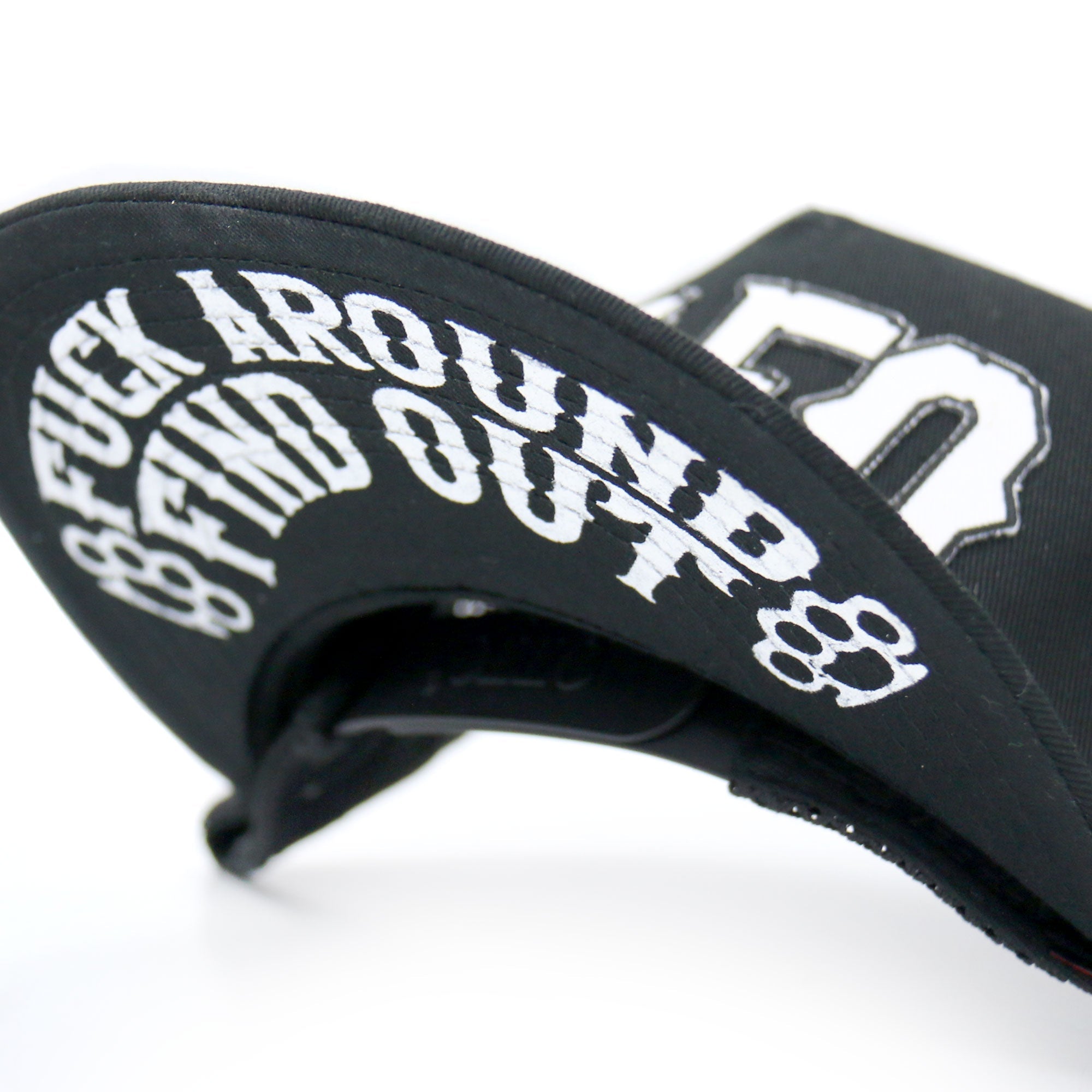 FAFO Snapback Hat with Under Bill Print GSH4005