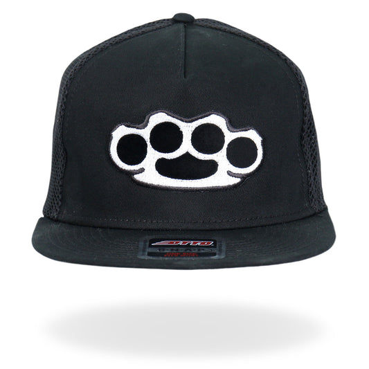 Hardcore Knuckles Black Snap Back Hat GSH4008