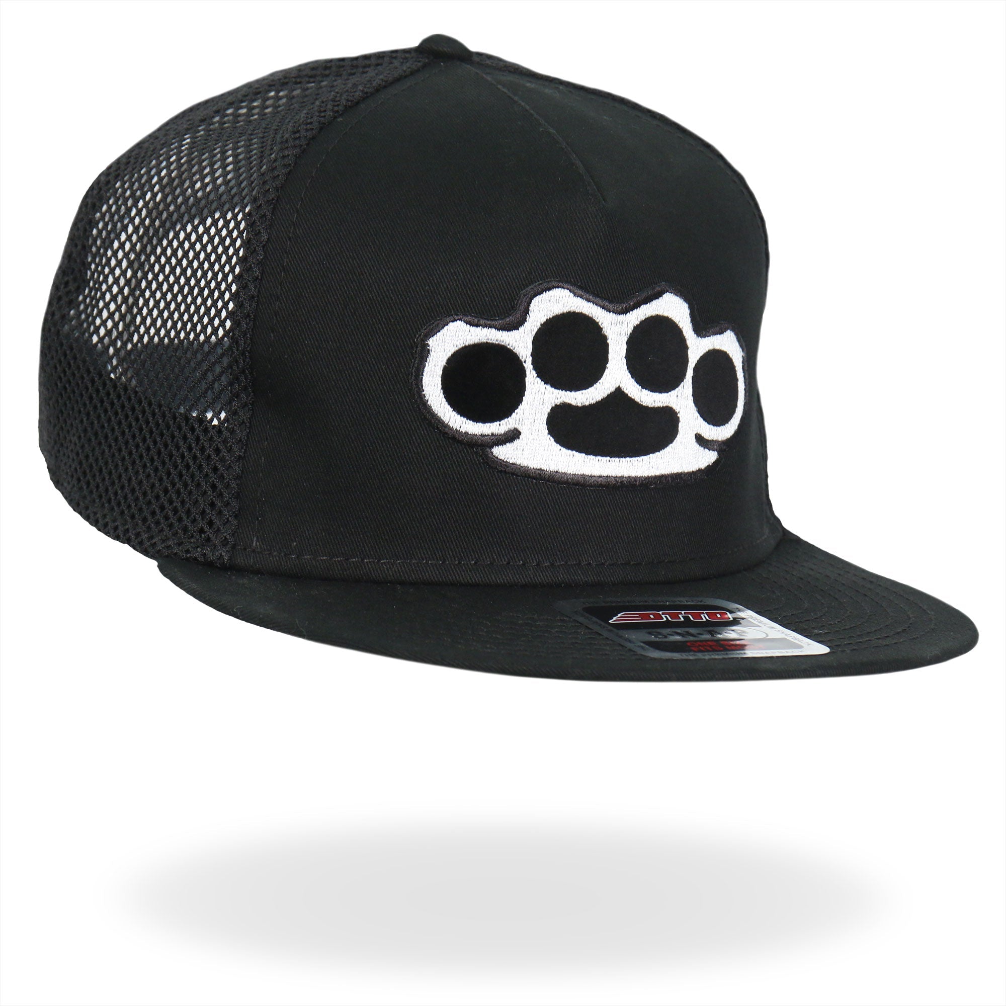 Hardcore Knuckles Black Snap Back Hat GSH4008
