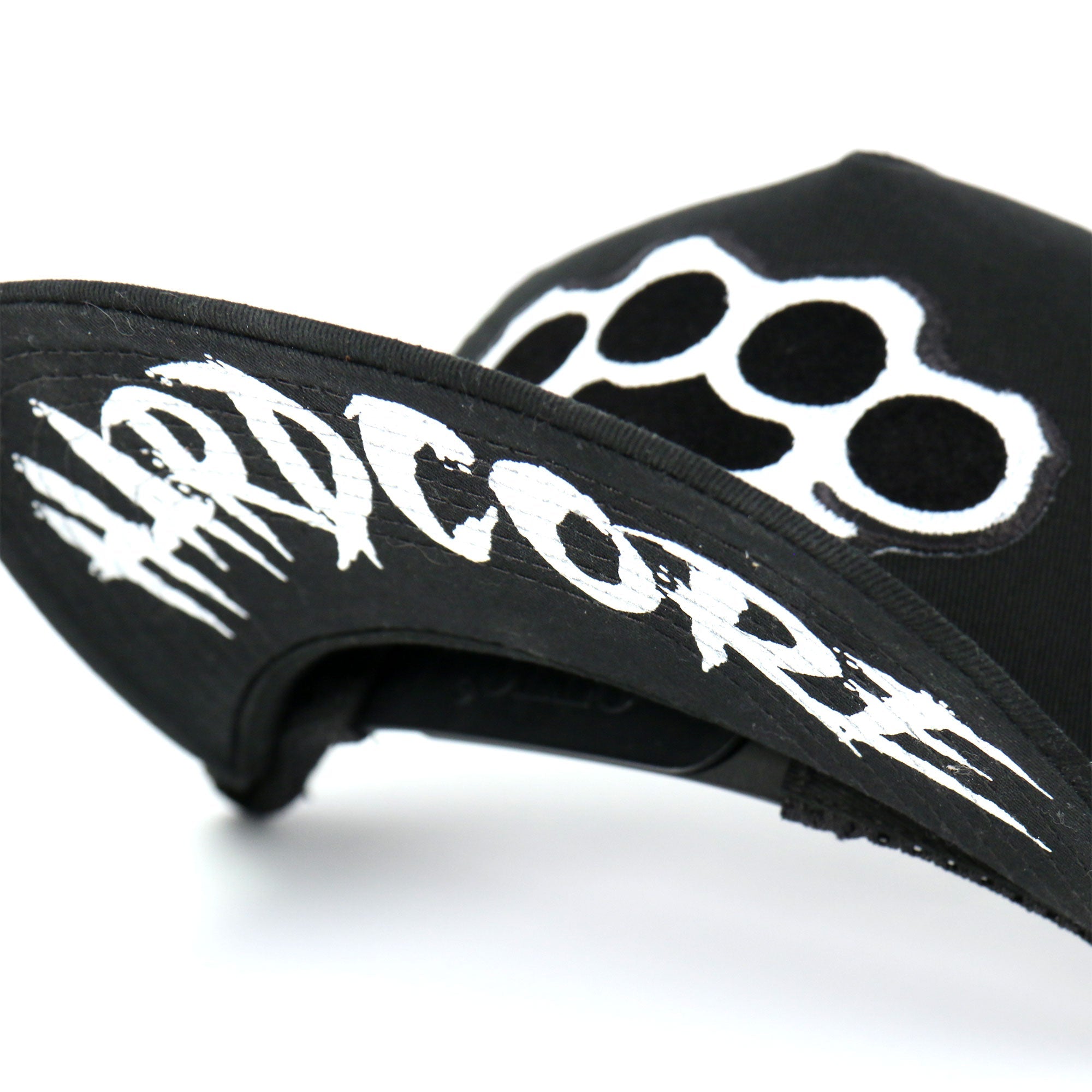 Hardcore Knuckles Black Snap Back Hat GSH4008