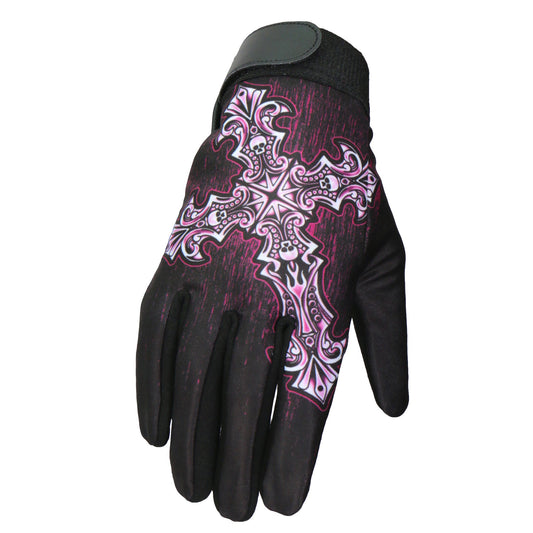 GVL3001 Ladies 'Sublimated' Textile Mechanic Gloves
