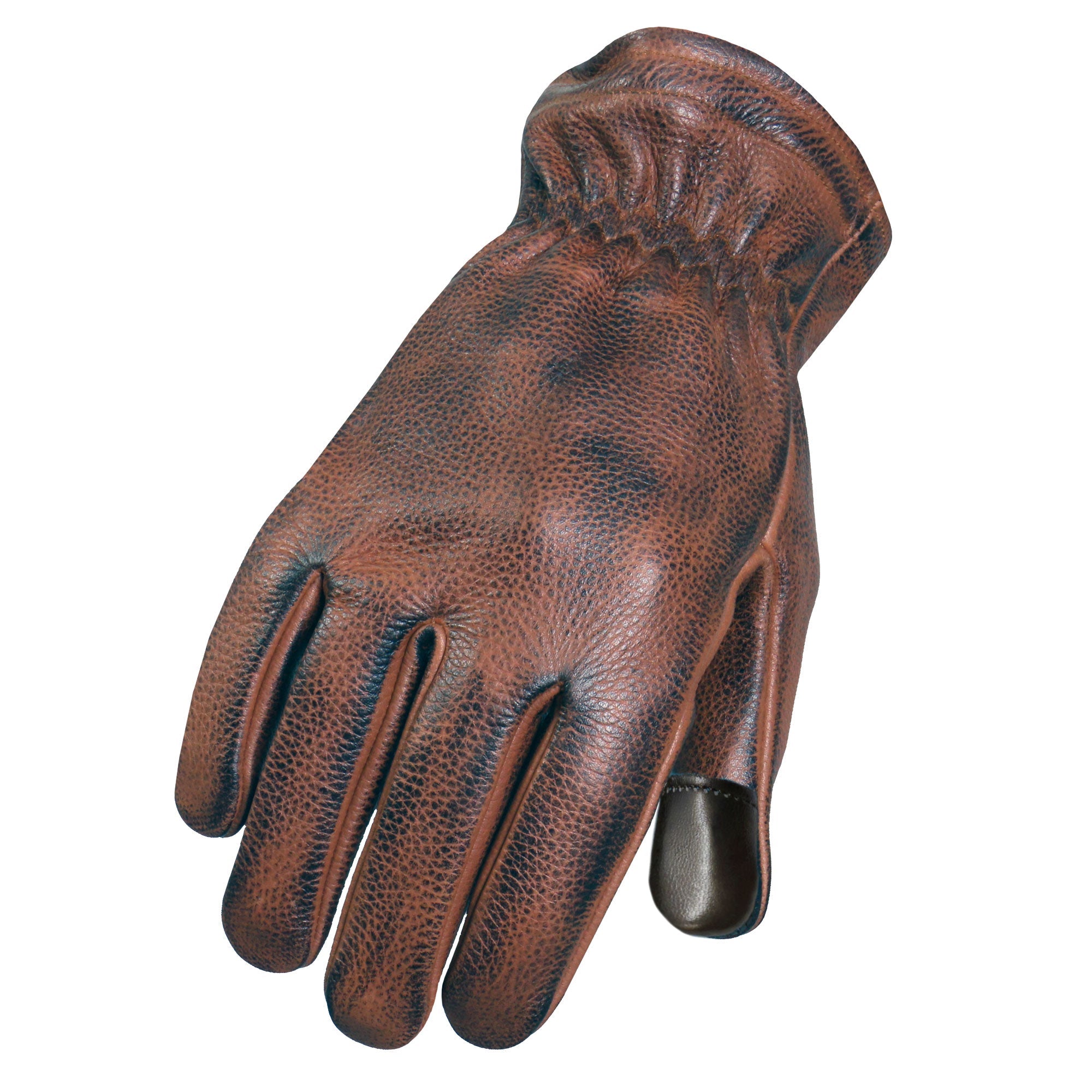 Distressed Brown Driving Gloves GVM1029