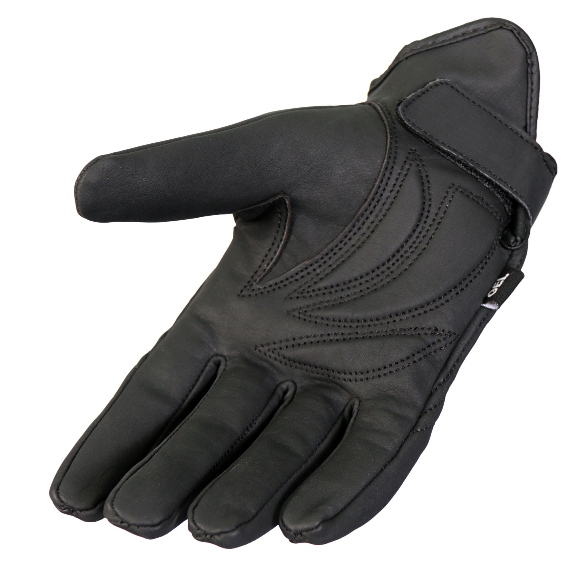 Ancient Skull Leather Gloves