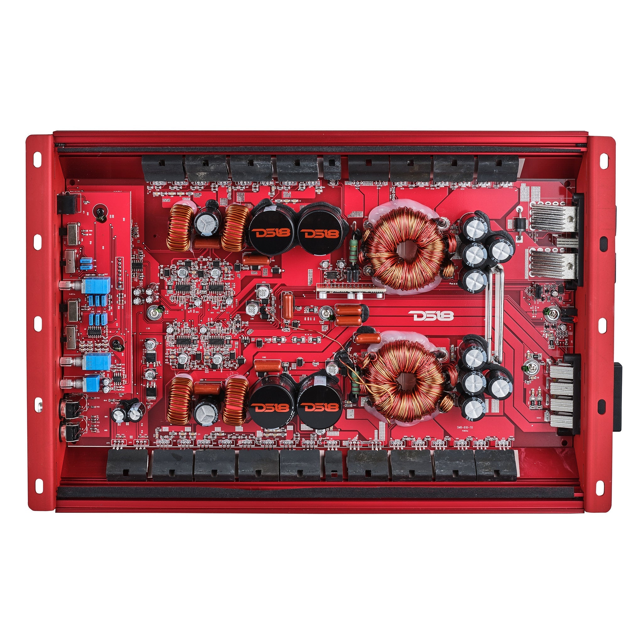 HOOLIGAN KO Full Range Class D 4-Channel Amplifier 4 x 300 Watts Rms @ 4-Ohm Made In Korea