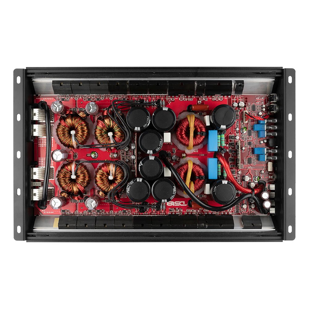 HOOLIGAN KO 1-Channel Amplifier with Voltmeter 5000 Watts Rms @ 1-Ohm Made In Korea