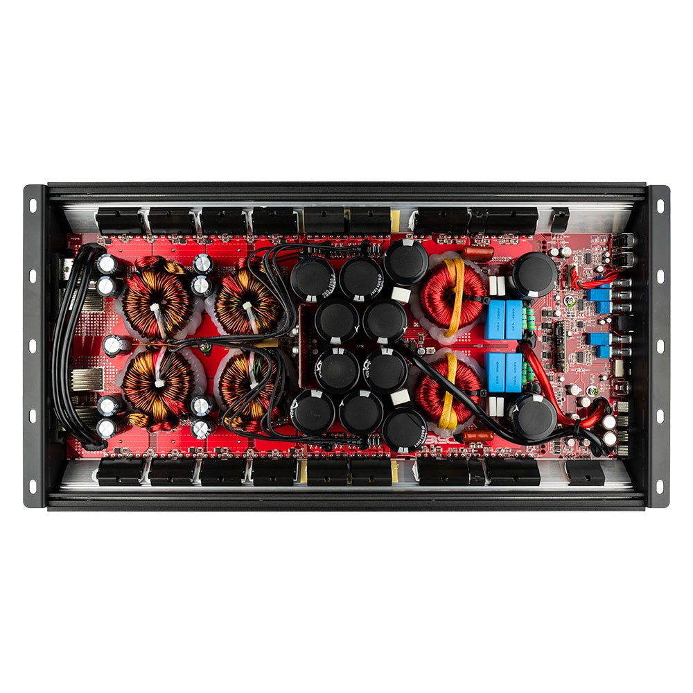HOOLIGAN KO 1-Channel Amplifier with Voltmeter 8000 Watts Rms @ 1-Ohm Made In Korea