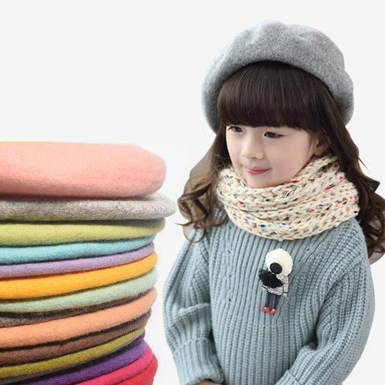 Modern Art Baby Hat for Girls Candy Beret Hat Kids Caps for Girls In e ...