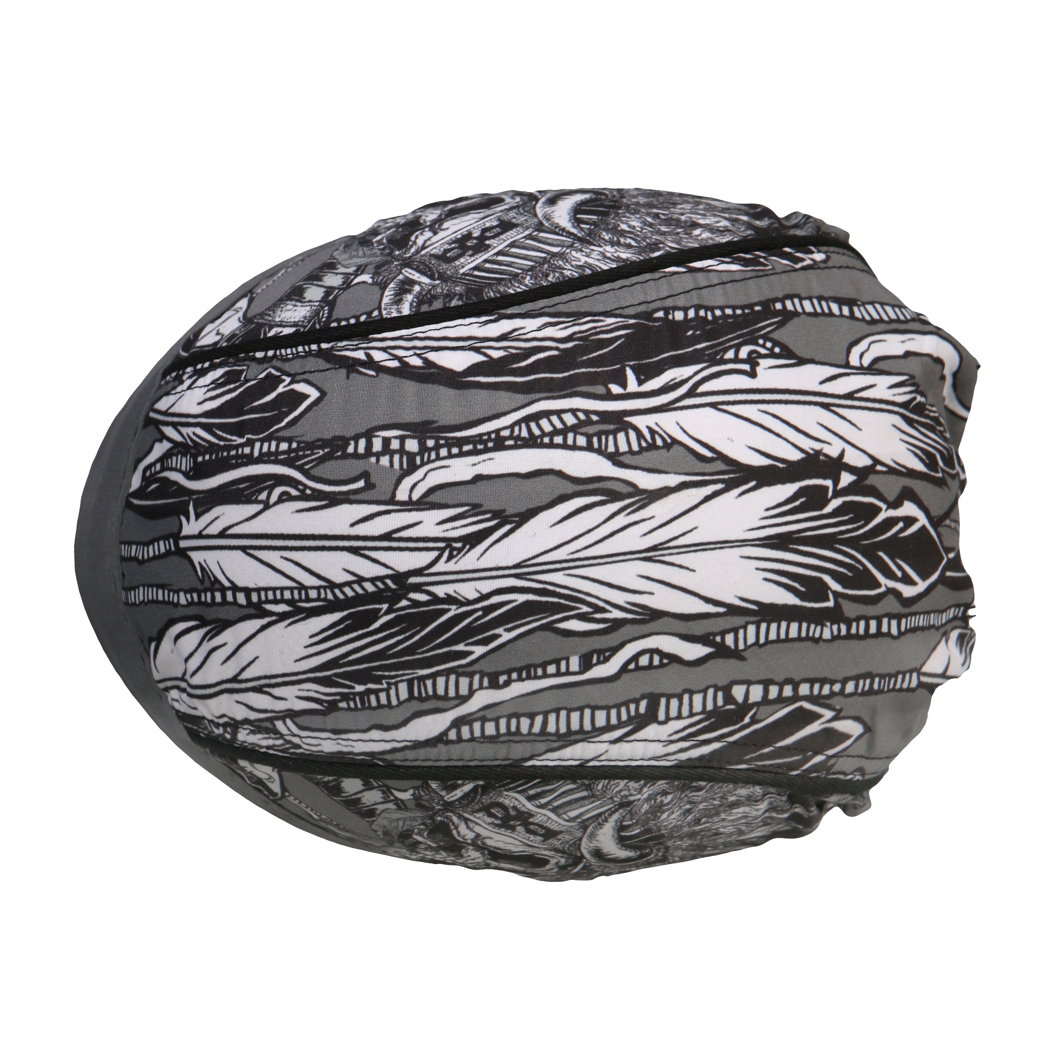 Indian Chief Lightweight Gray Headwrap HWH1077